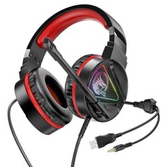 Навушники HOCO W104 Drift gaming headphones Red 6931474749819