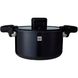 Кастрюля-cкороварка Xiaomi HuoHou Stainless Steel Enamel Micro Pressure Cooker (Black)